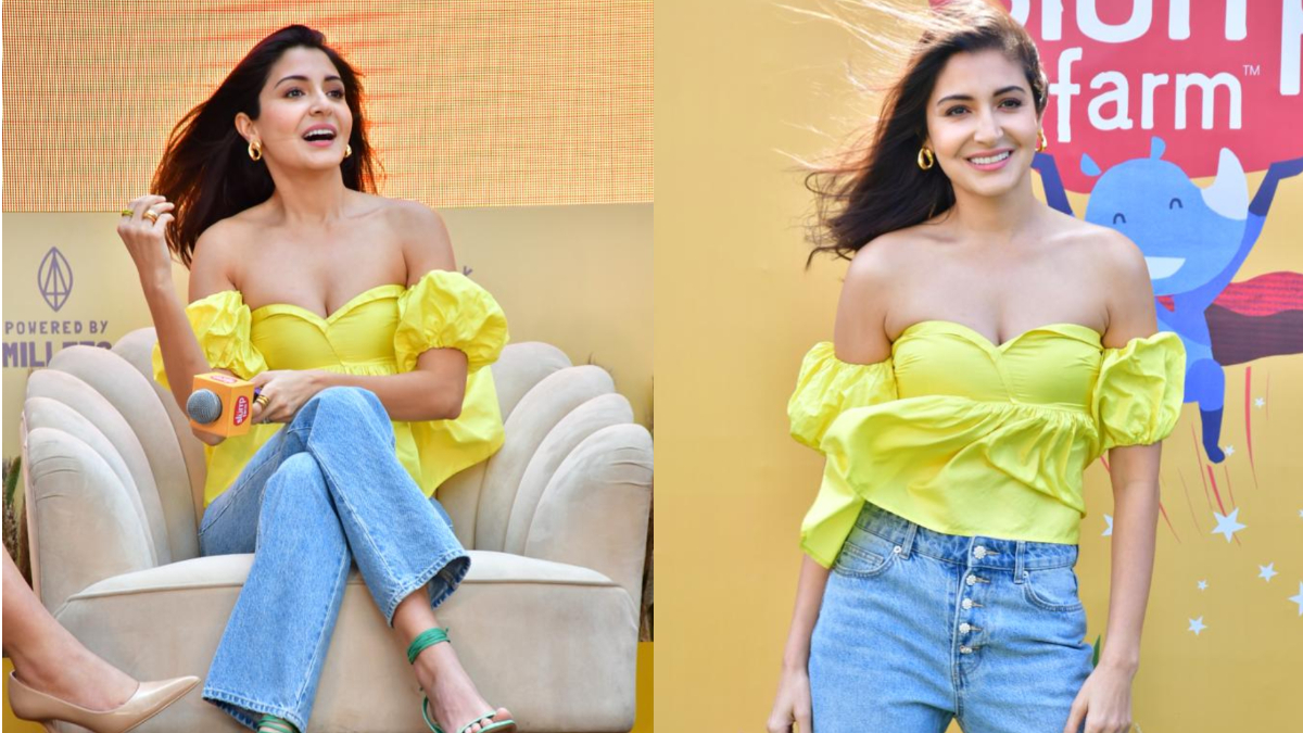 Anushka Sharma Looks Like A Ray Of Sunshine In Her Casual-Yet-Chic Outfit | See Pics
